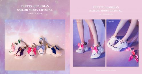The sneakers are going to be based on outfits from the inner Senshi, plus you have the option to remove the bows. Price would go around $61 USD.